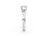 Silver Three-Stone Cushion Cut Diamond Ring with Channel Set Band and Four-Prong Setting_20