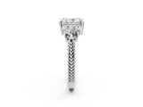 Silver Three-Stone Radiant Cut Cut Milgrain Band Prong Setting Ring_15