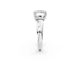 Silver Three-Stone Radiant Cut Diamond Ring with Channel Set Band and Four-Prong Setting_23