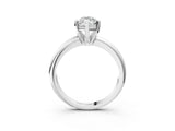 White gold 2.5 Carat Marquise Cut  Solitaire Engagement Ring with Round Band and Four-Prong Setting_147