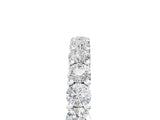 White gold Alternating Round Diamond Promise Ring with Round Diamond Accents_5
