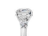 White gold Asscher Cut Diamond Five-Stone Prong Set White Gold Ring_40