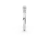 White gold Baguette Diamond Channel Set White Gold Band_26
