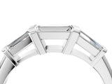 White gold Baguette Diamond Channel Set White Gold Band_28