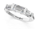 White gold Baguette Diamond Channel Set White Gold Band_37