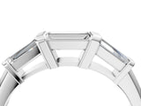 White gold Baguette Diamond Channel Set White Gold Band_40
