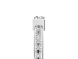 White gold Baguette Diamond Pave Band with Bar Prong Setting_40