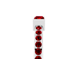 White gold Baguette Ruby Pavé Band with Bar Setting_11