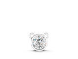 White gold Bezel Round Solitaire Pendant_8