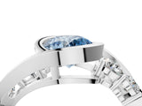 White gold Bezel Set Fancy Blue Round Cut Diamond Split Shank Ring_28