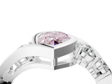 White gold Bezel Set Fancy Pink Marquise Cut Diamond Split Shank Ring_58