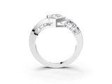 White gold Bezel Set Marquise Diamond Split Shank Ring_14
