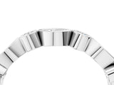 White gold Bezel Set Marquise and Round Diamond Stackable Band_25
