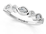 White gold Bezel Set Mixed Shape Diamond Eternity Band_22