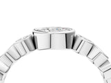White gold Bezel Set Oval Diamond Half Eternity Band_25