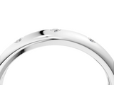 White gold Bezel Set Round Diamond Comfort Fit Band_39