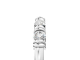 White gold Bezel-Set Round Diamond Half-Eternity Band_9