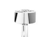 White gold Bezel Set Round Solitaire Engagement Ring with Classic Band_43