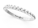 White gold Bezel Set Round Stone Eternity Band_36