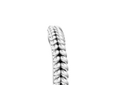 White gold Braided Milgrain White Gold Contour Band_50
