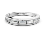White gold Channel-Set Baguette Diamond Eternity Band_15