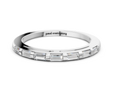 White gold Channel Set Baguette Diamond Eternity Band_24