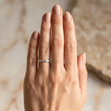White gold Channel Set Baguette Diamond Eternity Band_36