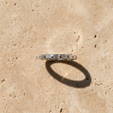 White gold Channel Set Baguette Diamond Eternity Band_39