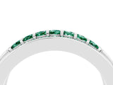 White gold Channel-Set Princess Cut Diamond Pavé Band_34
