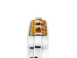 White gold Channel-Set Princess Cut Diamond Pavé Band_35