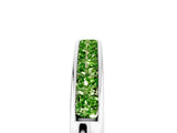 White gold Channel Set Princess Cut Peridot Eternity Band_11