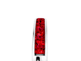 White gold Channel Set Princess Cut Ruby Eternity Band_11