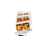 White gold Channel Set Round Citrine Anniversary Band with Vertical Prongs_11