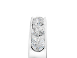 White gold Channel Set Round Diamond Comfort Fit Band_17