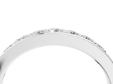 White gold Channel-Set Round Diamond Comfort Fit Band_6