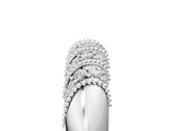 White gold Channel Set Round Diamond Dome Band_33