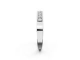 White gold Channel-Set Round Diamond Eternity Band with Shared Prong Setting_14