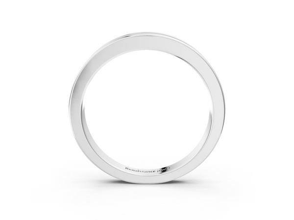 White gold Channel Set Round Diamond Eternity Band
