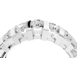 White gold Channel-Set Round Diamond Multi-Row Band_16