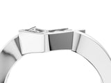 White gold Channel-Set Round Diamond Twist Band_16