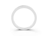 White gold Channel Set Round Emerald Eternity Band_9