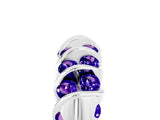 White gold Channel Set Round Tanzanite Multi-Row Band_11