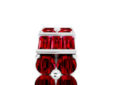 White gold Channel Set Round and Baguette Ruby Anniversary Band with Prong Setting_23