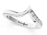 White gold Chevron Diamond Pavé Twist Band_7