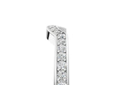 White gold Curved Pavé Round Diamond Contour Band_6
