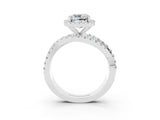 White gold Cushion Cut Cut Halo Split Shank Prong Setting Ring_15