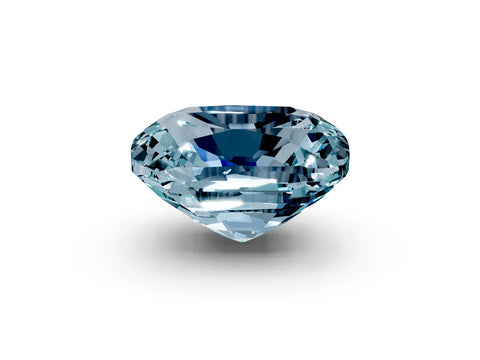 White gold Cushion Cut Diamond Cluster Pavé Band with Four-Prong Setting_2