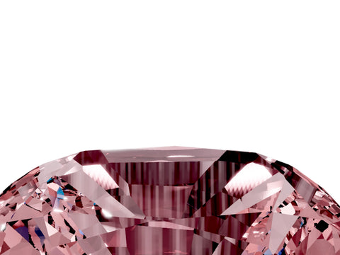 White gold Cushion Cut Diamond Cluster Pavé Band with Four-Prong Setting_4