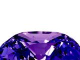 White gold Cushion Cut Diamond Cluster Pavé Band with Four-Prong Setting_5