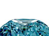 White gold Cushion Cut Diamond Cluster Pavé Band with Four-Prong Setting_5